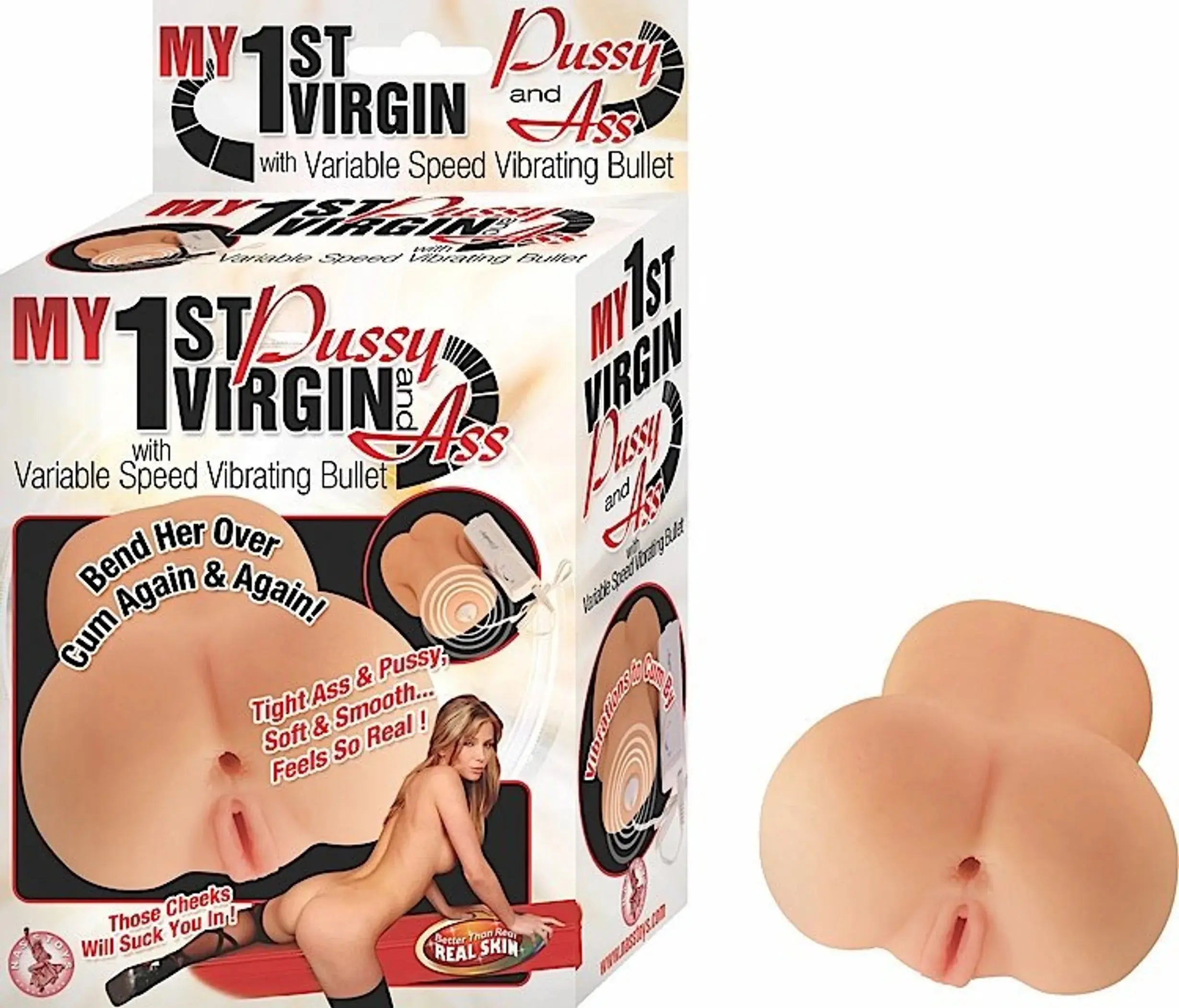 MY FIRST VIRGIN PXSSY& ASS Nasstoys