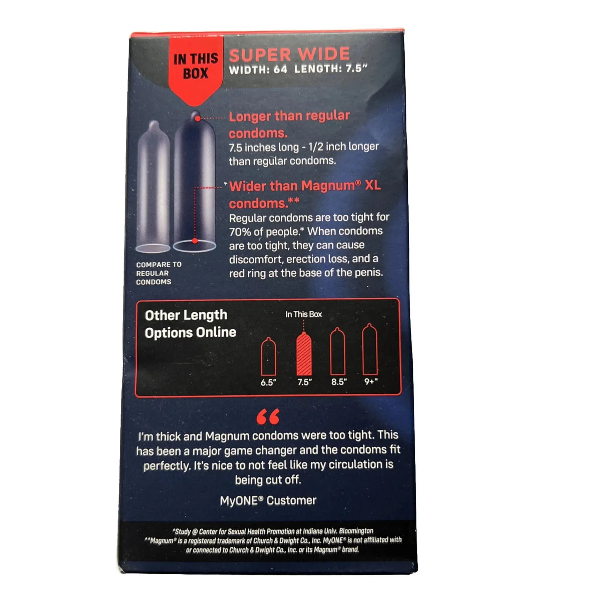 MYONE SUPER WIDE 10 CT Paradise Products
