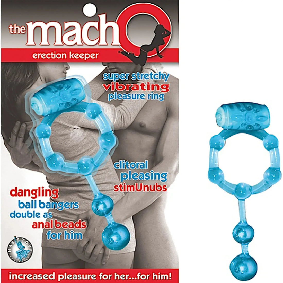 Macho Erection Keeper Blue Nasstoys
