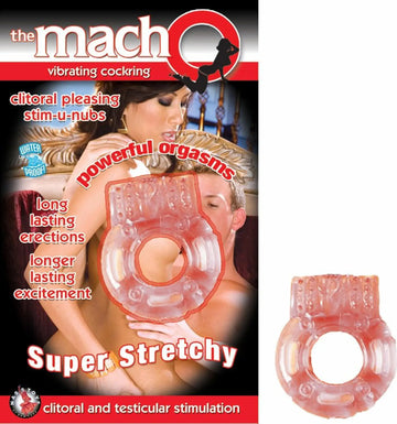 Macho Vibrating Cock Ring Flesh Nasstoys
