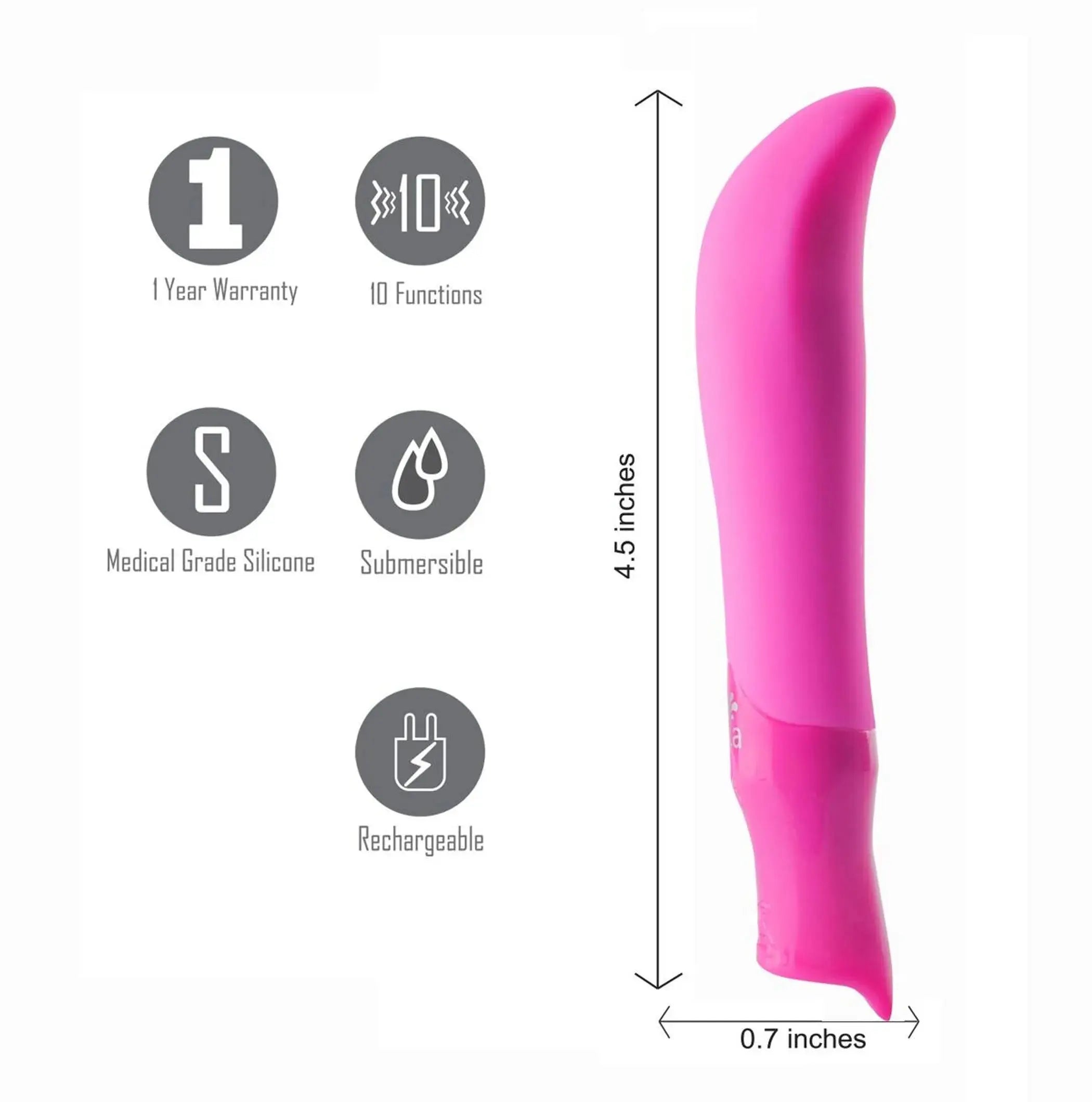 Maddie Rechargeable Silicone Bullet Maia Toys