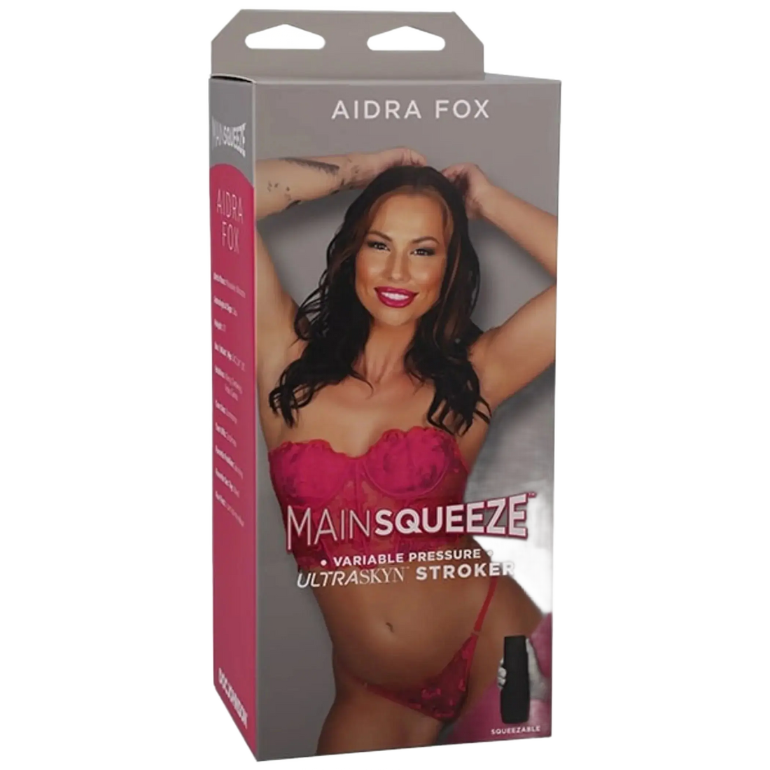MAIN SQUEEZE AIDRA FOX CARAMEL ULTRASKYN STROKER PXSSY Doc Johnson Novelties