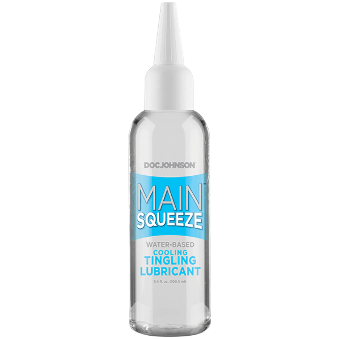 Main Squeeze Cooling Tingling Water-Based Lubricant Doc Johnson Novelties