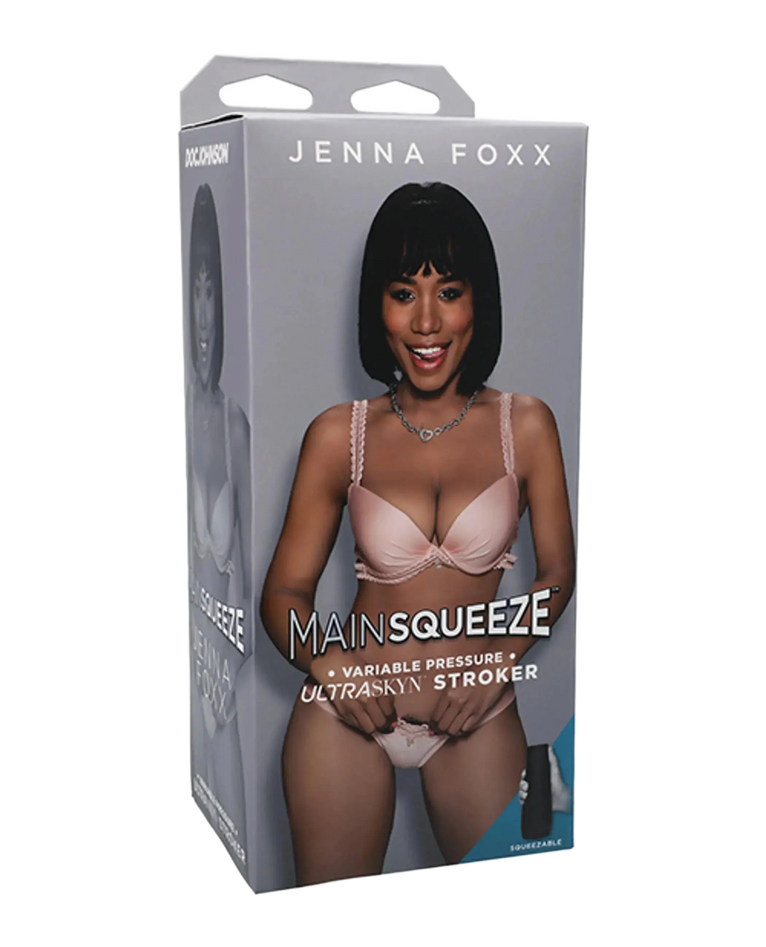 MAIN SQUEEZE JENNA FOXX ULTRASKYN STROKER PXSSYCHOCOLATE Doc Johnson Novelties