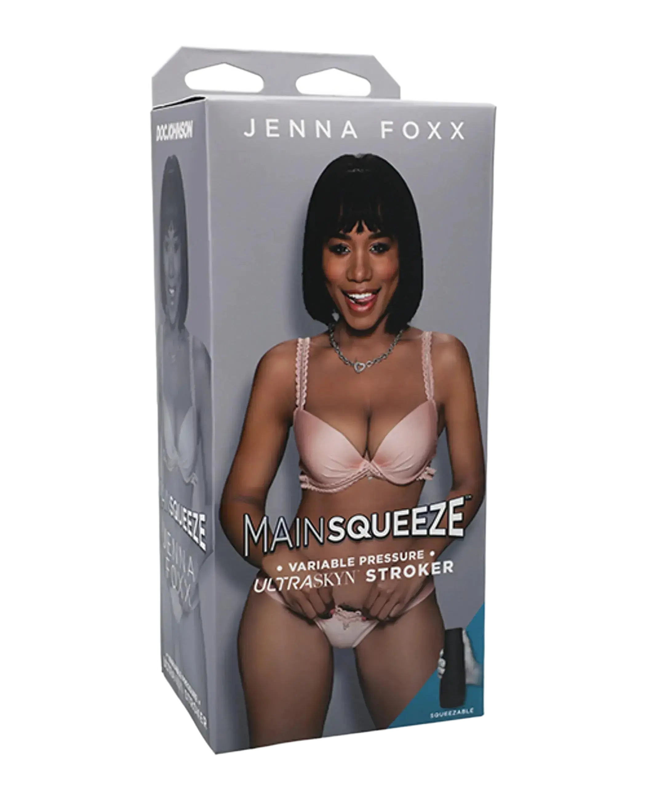 MAIN SQUEEZE JENNA FOXX ULTRASKYN STROKER PXSSYCHOCOLATE Doc Johnson Novelties