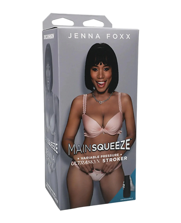 MAIN SQUEEZE JENNA FOXX ULTRASKYN STROKER PXSSYCHOCOLATE Doc Johnson Novelties