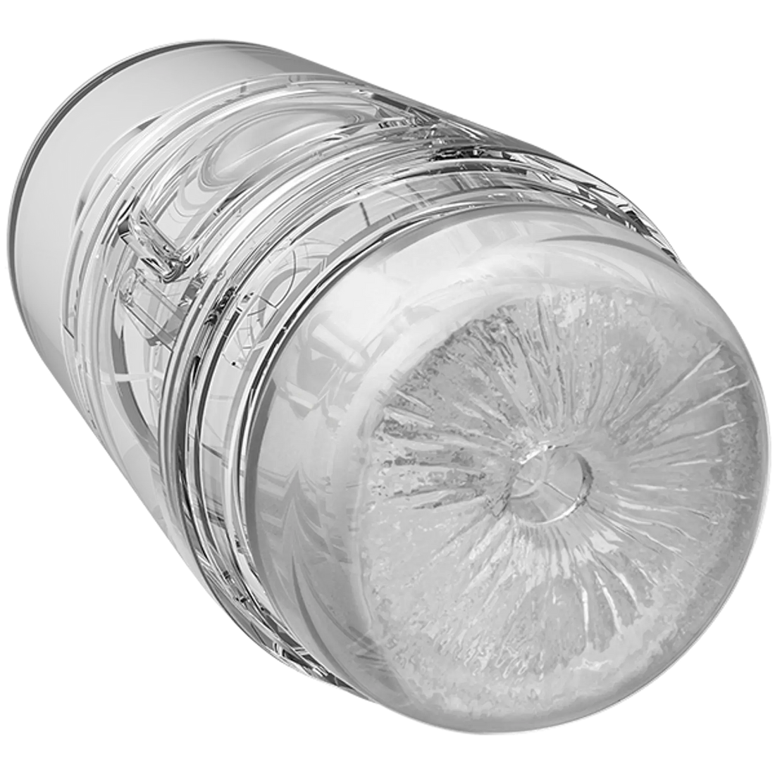 Main Squeeze Pop-Off Optix Pussy & Ass Crystal Stroker Doc Johnson Novelties