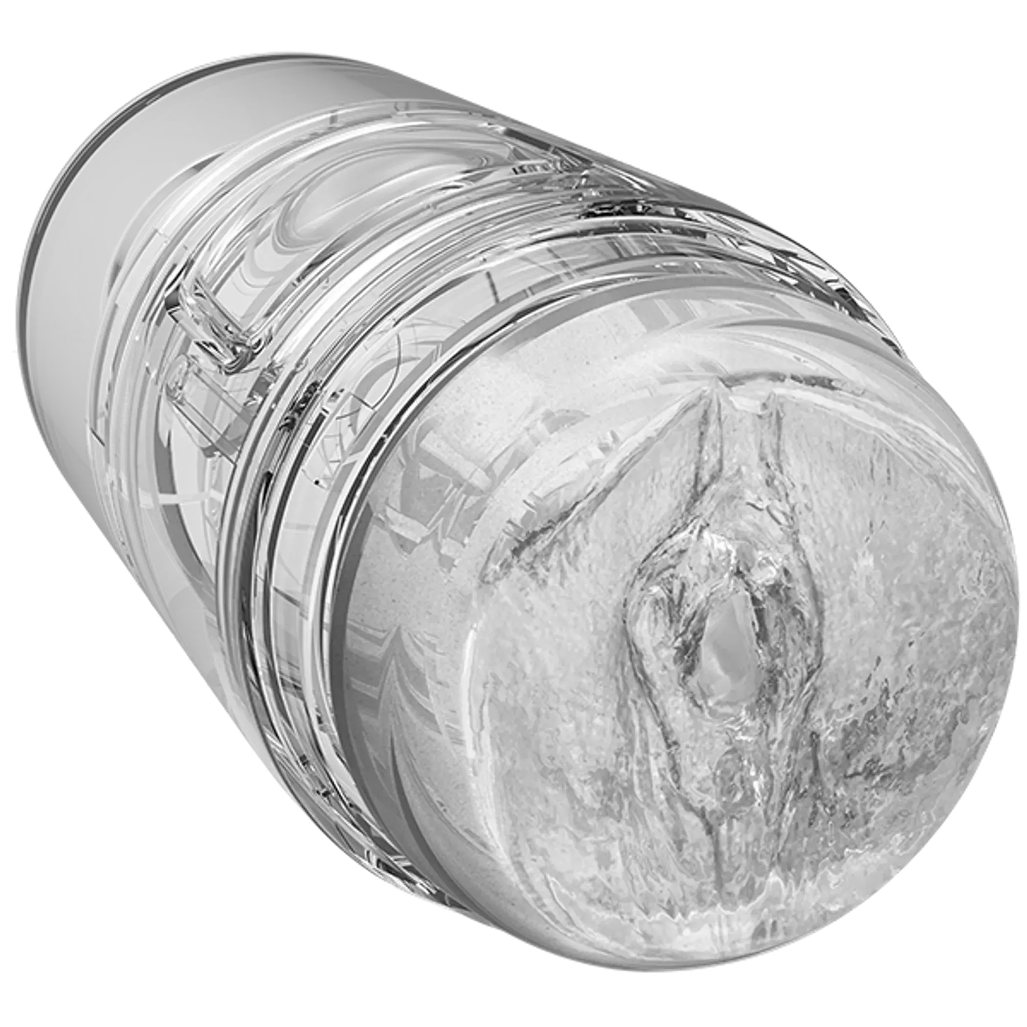 Main Squeeze Pop-Off Optix Pussy & Ass Crystal Stroker Doc Johnson Novelties