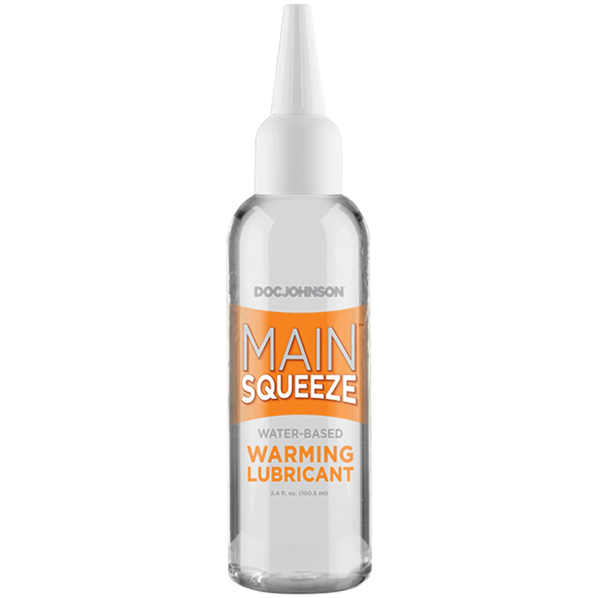 Main Squeeze Warming Water-Based Lubricant 3.4 oz Doc Johnson Novelties