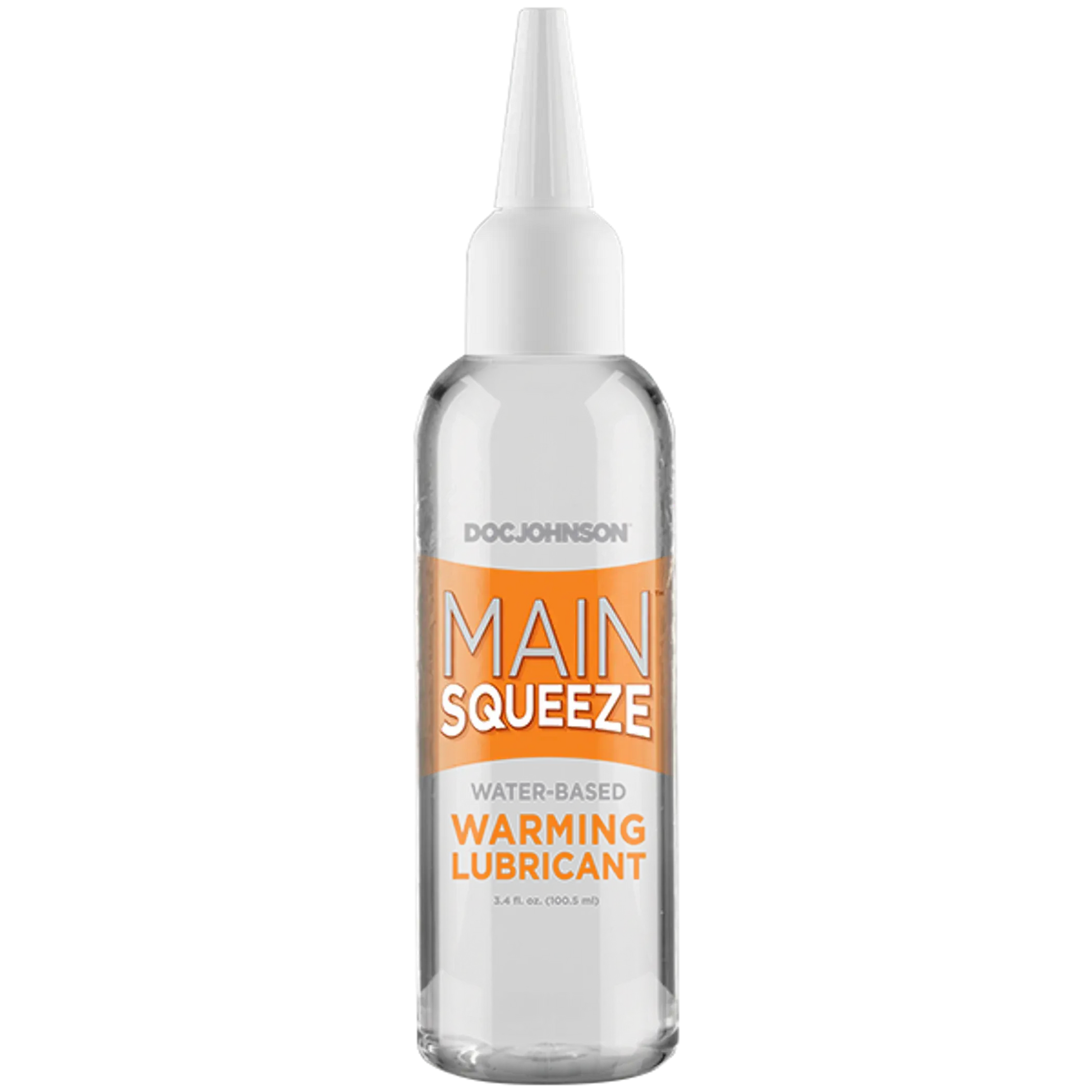 Main Squeeze Warming Water-Based Lubricant 3.4 oz Doc Johnson Novelties