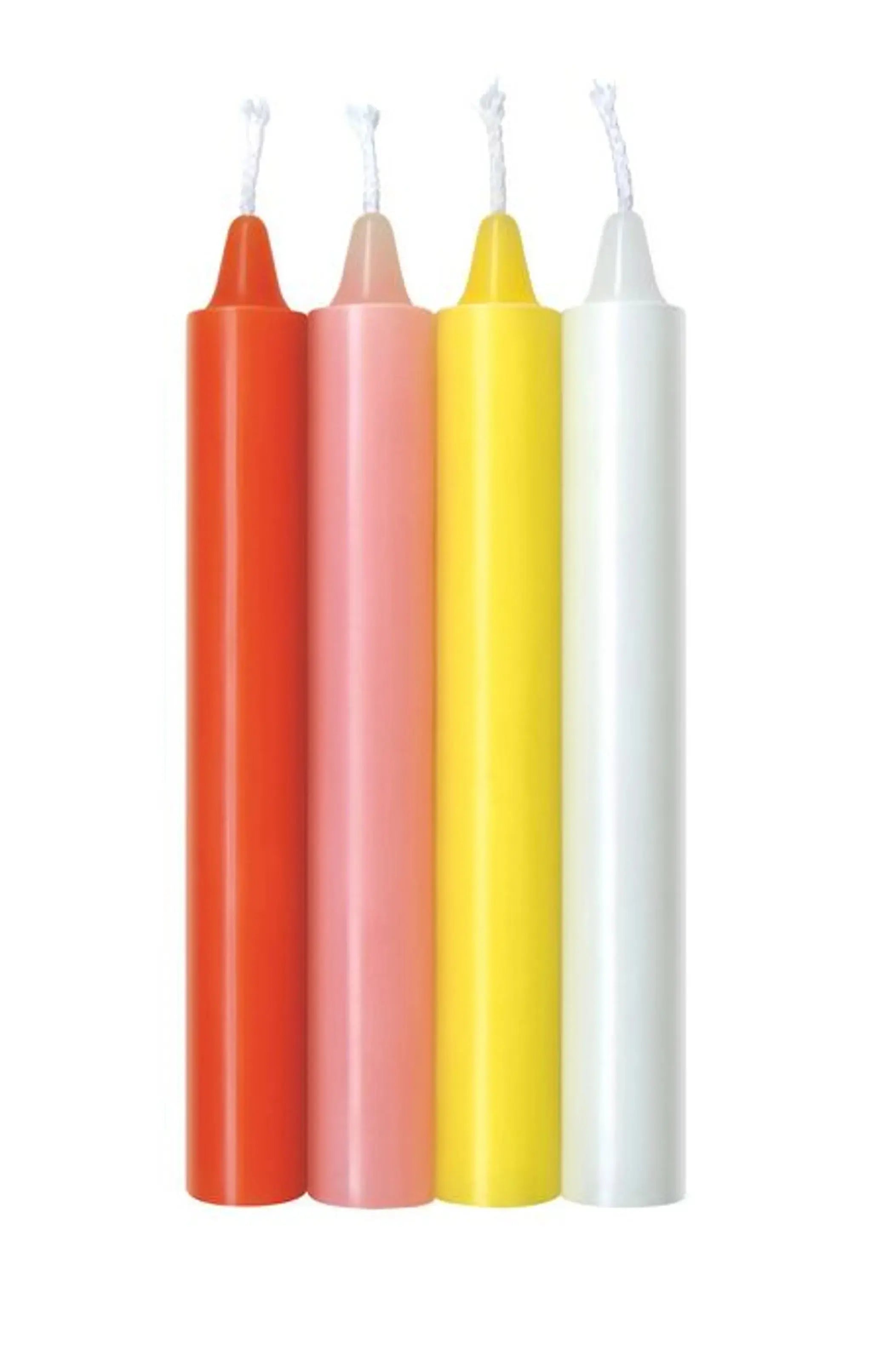 Make Me Melt Sensual Warm-Drip Candles 4 Pack - Pastel Icon Brands