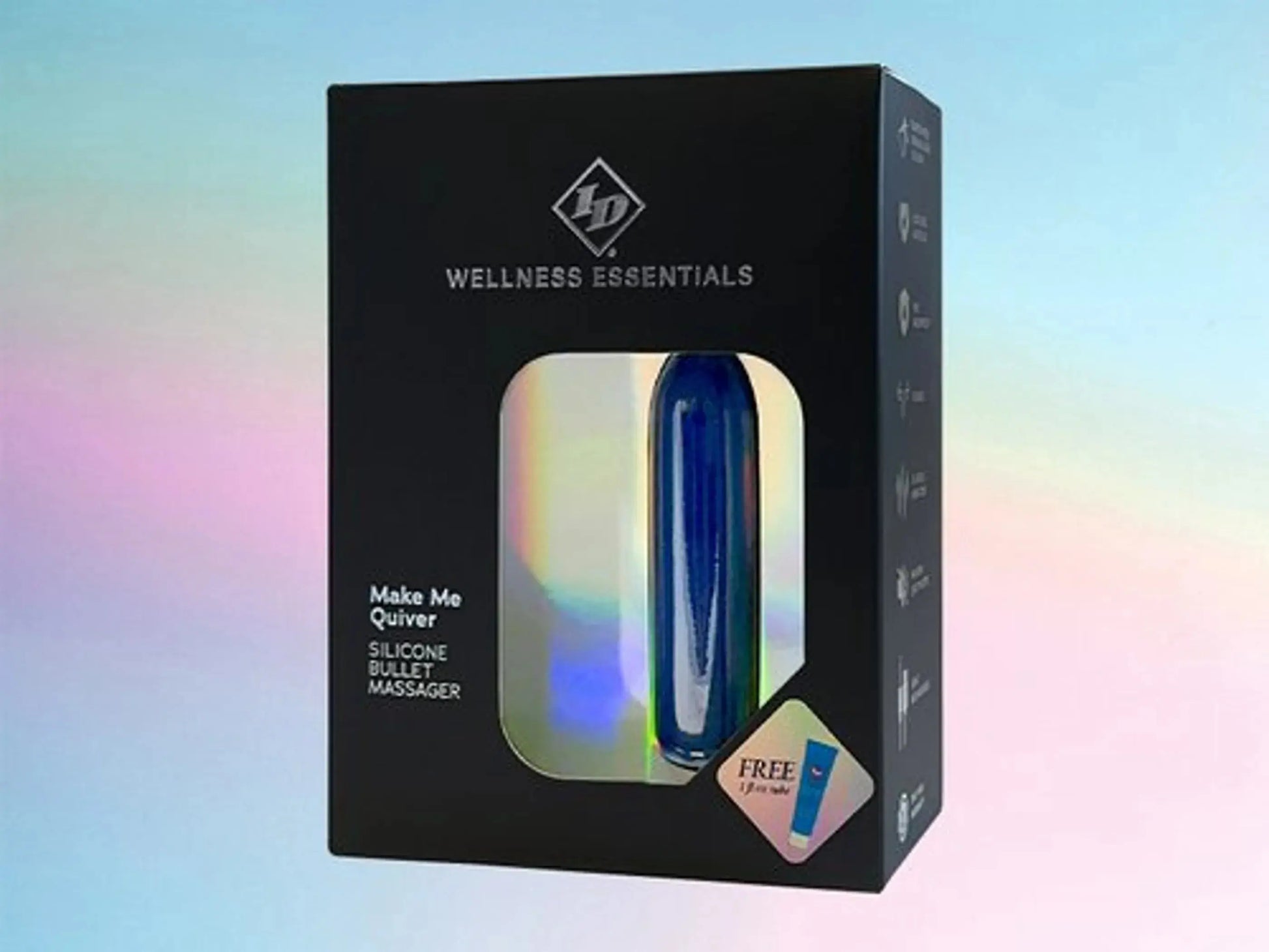 Make Me Quiver Silicone Bullet Massager ID Lube