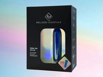 Make Me Quiver Silicone Bullet Massager ID Lube
