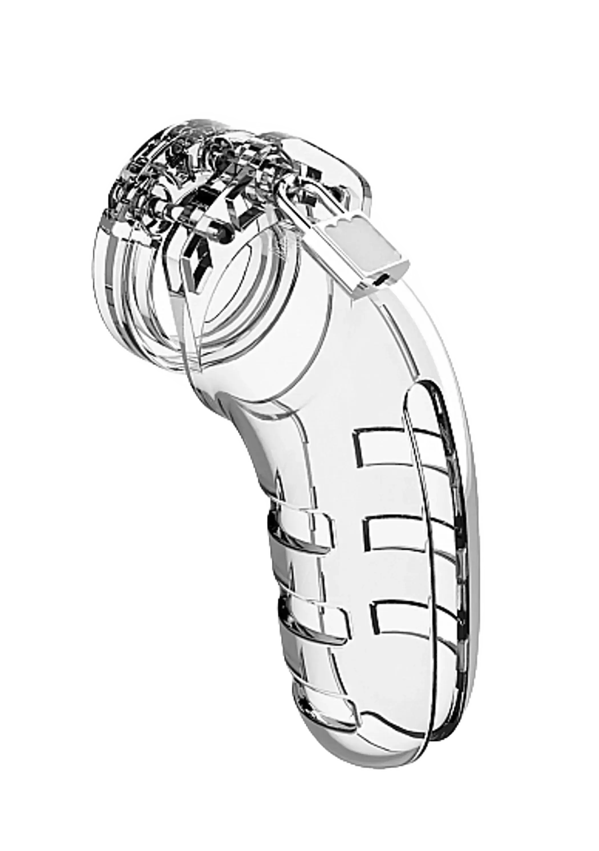 MANCAGE CHASTITY 5.5IN TRANSPARENT MODEL 6 SHOTS AMERICA