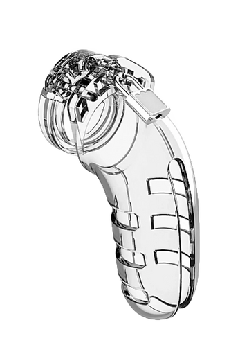 MANCAGE CHASTITY 5.5IN TRANSPARENT MODEL 6 SHOTS AMERICA