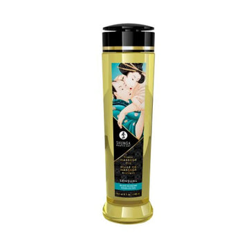 Massage Oil Sensual Island Blossoms 8 oz Shunga