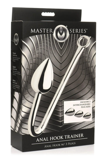Master Series Anal Hook Trainer With 3 Plugs XR Brands