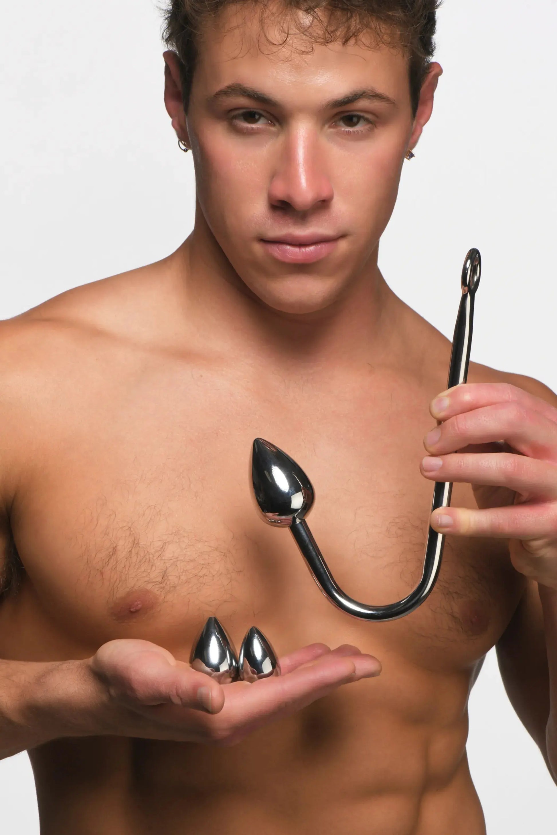 Master Series Anal Hook Trainer With 3 Plugs XR Brands