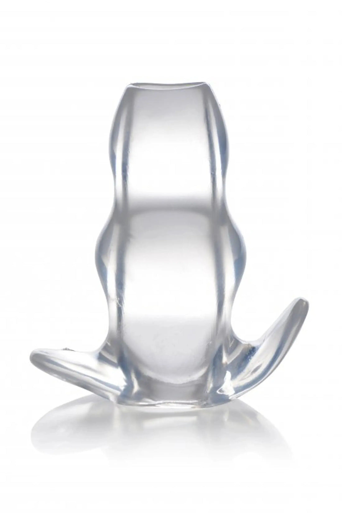 Master Series Clear View Hollow Anal Plug Large XR Brands