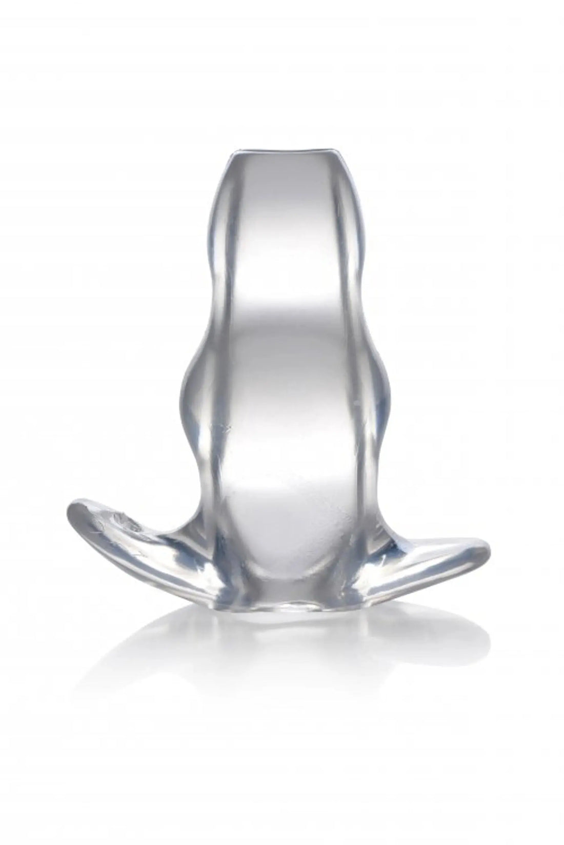 Master Series Clear View Hollow Anal Plug Medium XR Brands