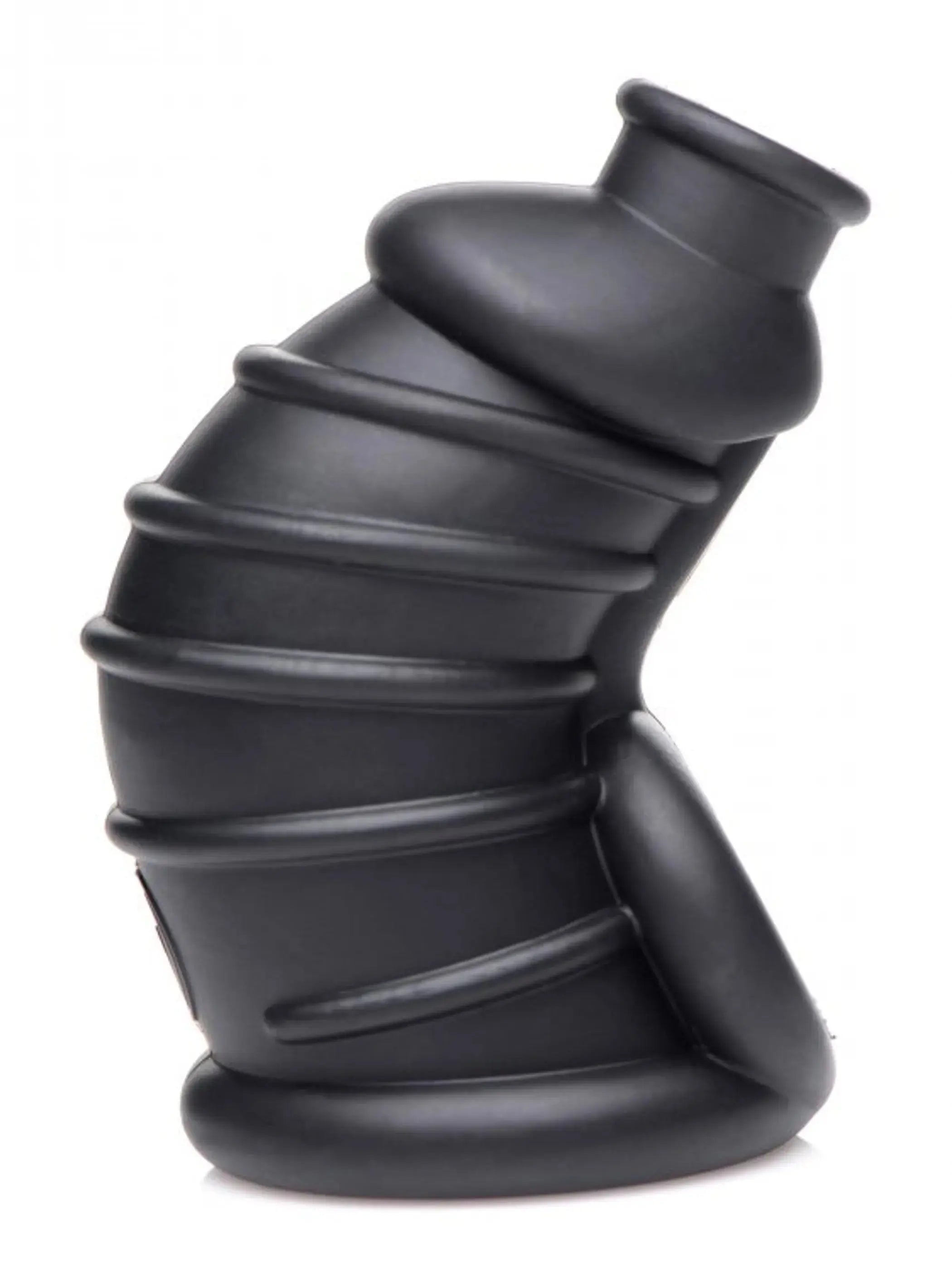 Master Series Dark Chamber Silicone Chastity Cage XR Brands