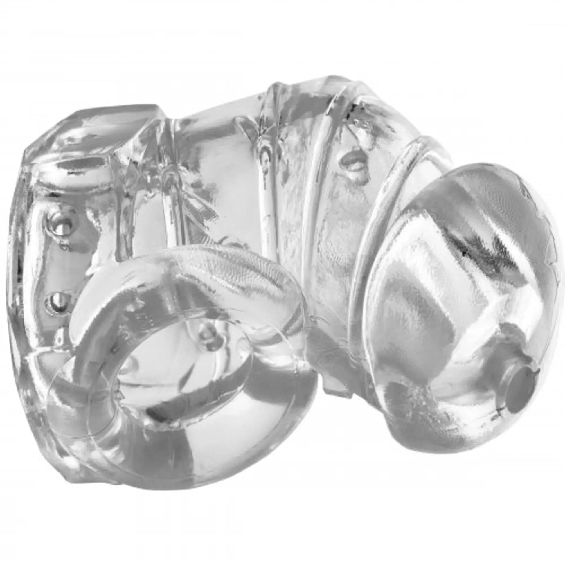 Master Series Detained 2.0 Restrictive Chastity Cage With Nubs XR Brands