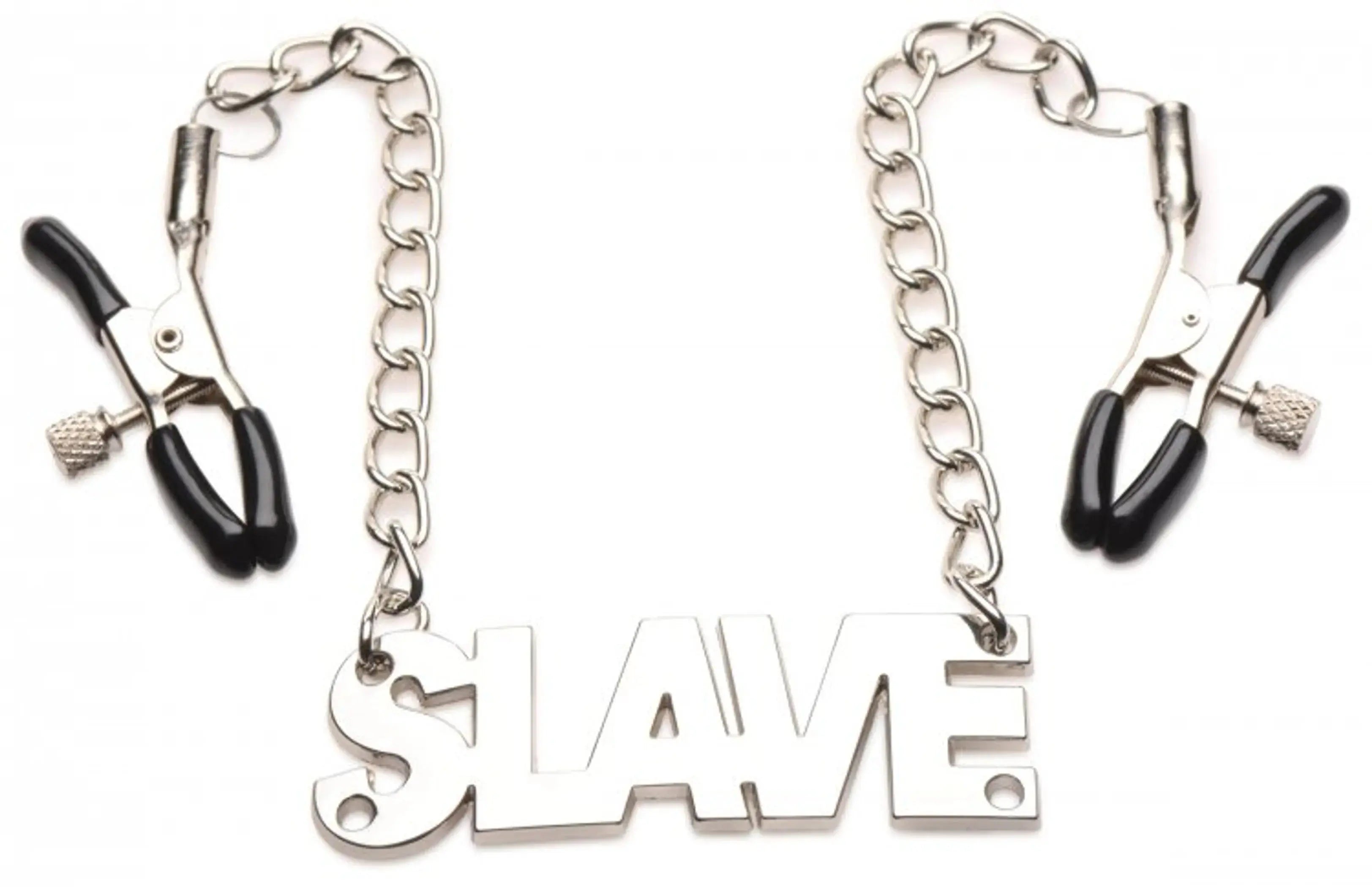 Master Series Enslaved Chain Nipple Clamps XR Brands