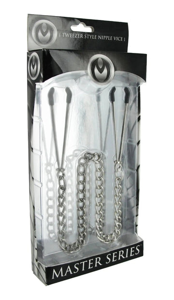 Master Series Reign Tweezer Nipple Clamps XR Brands