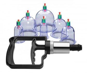 Master Series Sukshen 6-Piece Cupping Set XR Brands