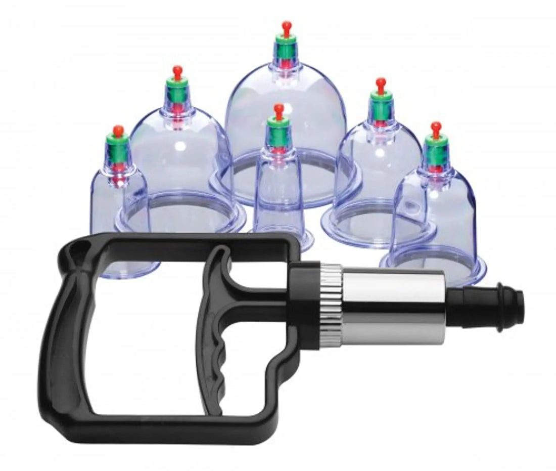 Master Series Sukshen 6-Piece Cupping Set XR Brands
