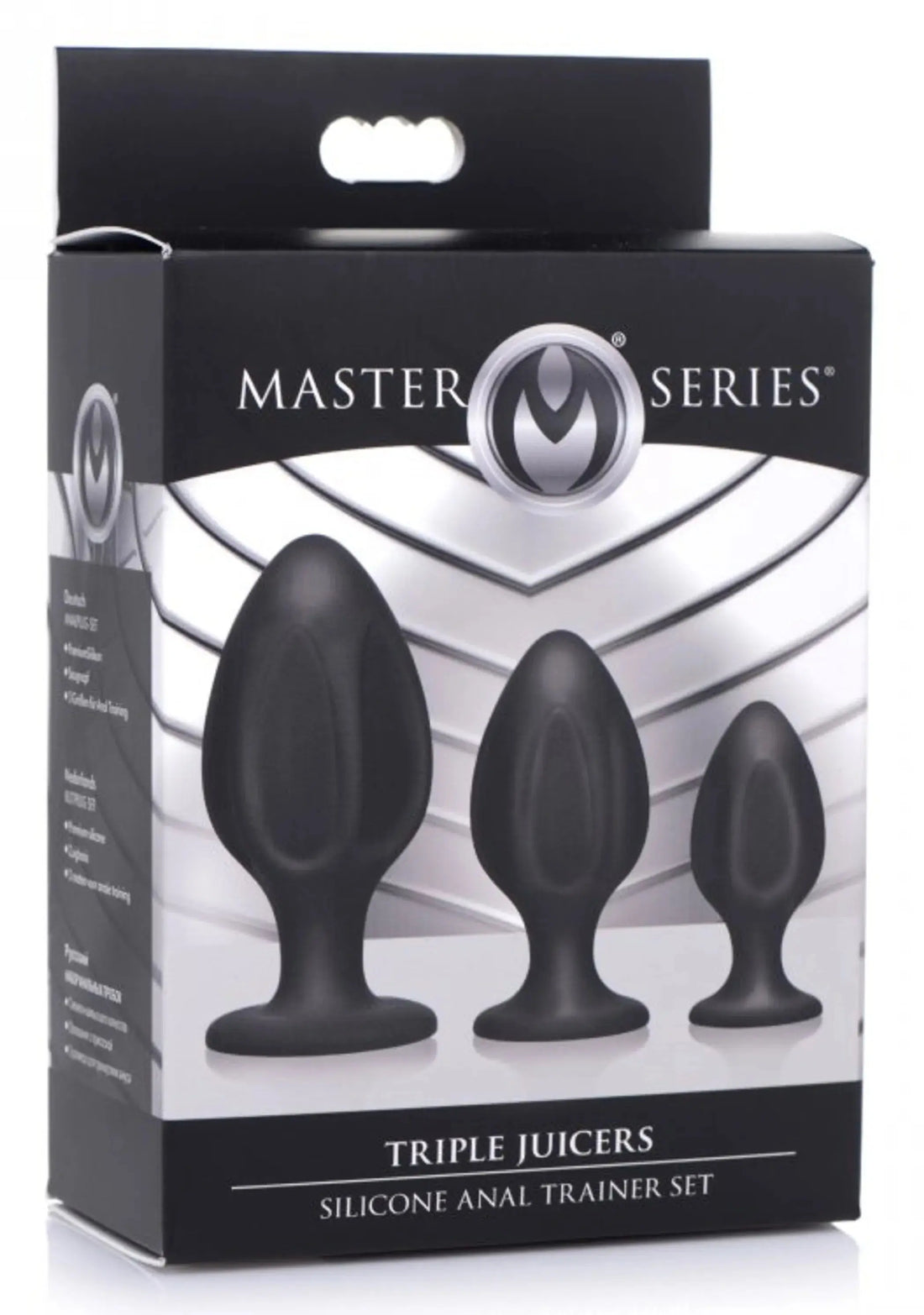 Master Series Triple Juicers Anal Trainer Set XR Brands