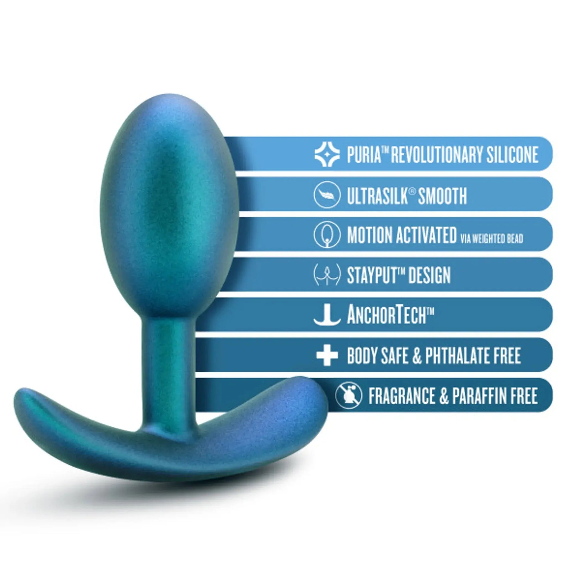 Matrix Nebula Plug Lunar Blue Blush Novelties