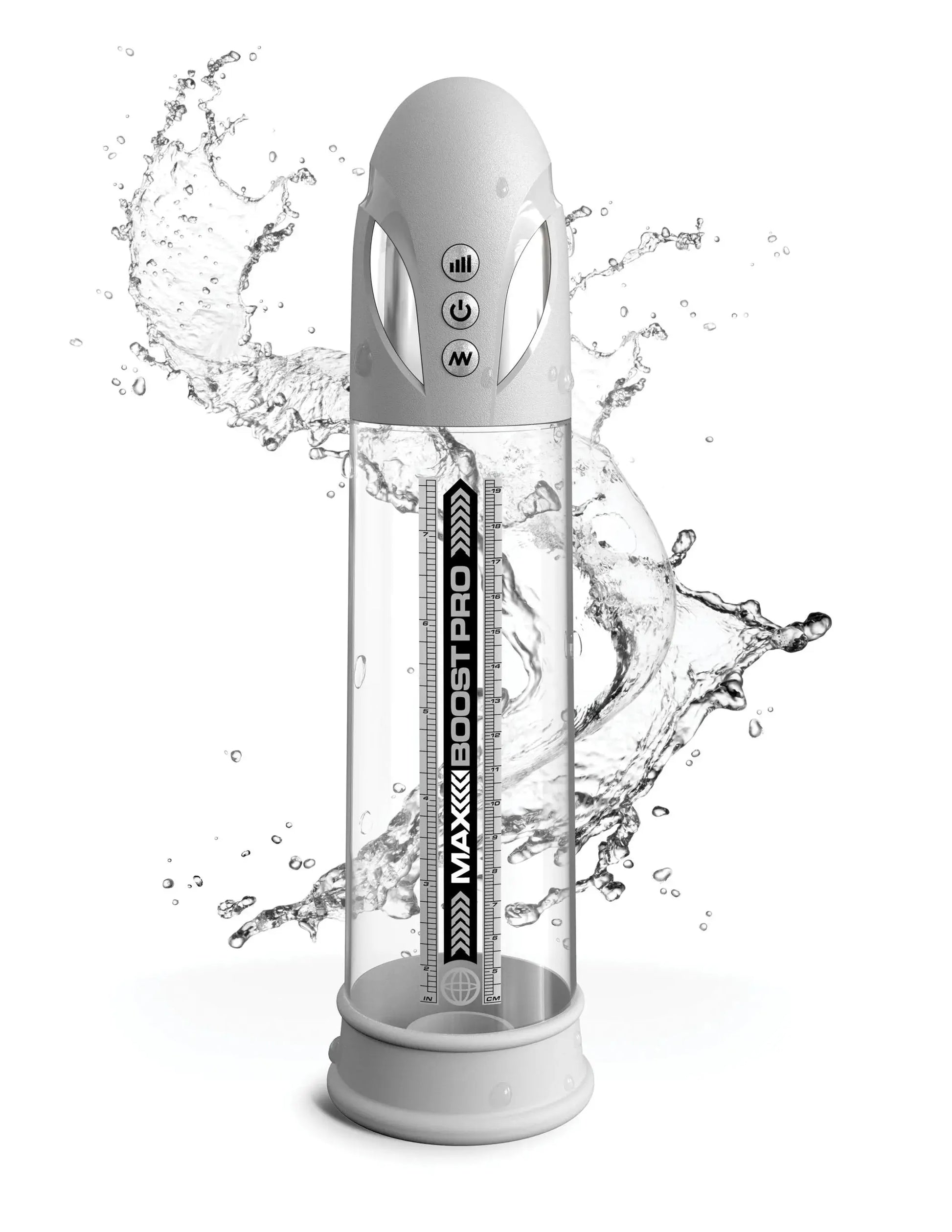 Max Boost Pro Flow White/Clear Pipedream Products