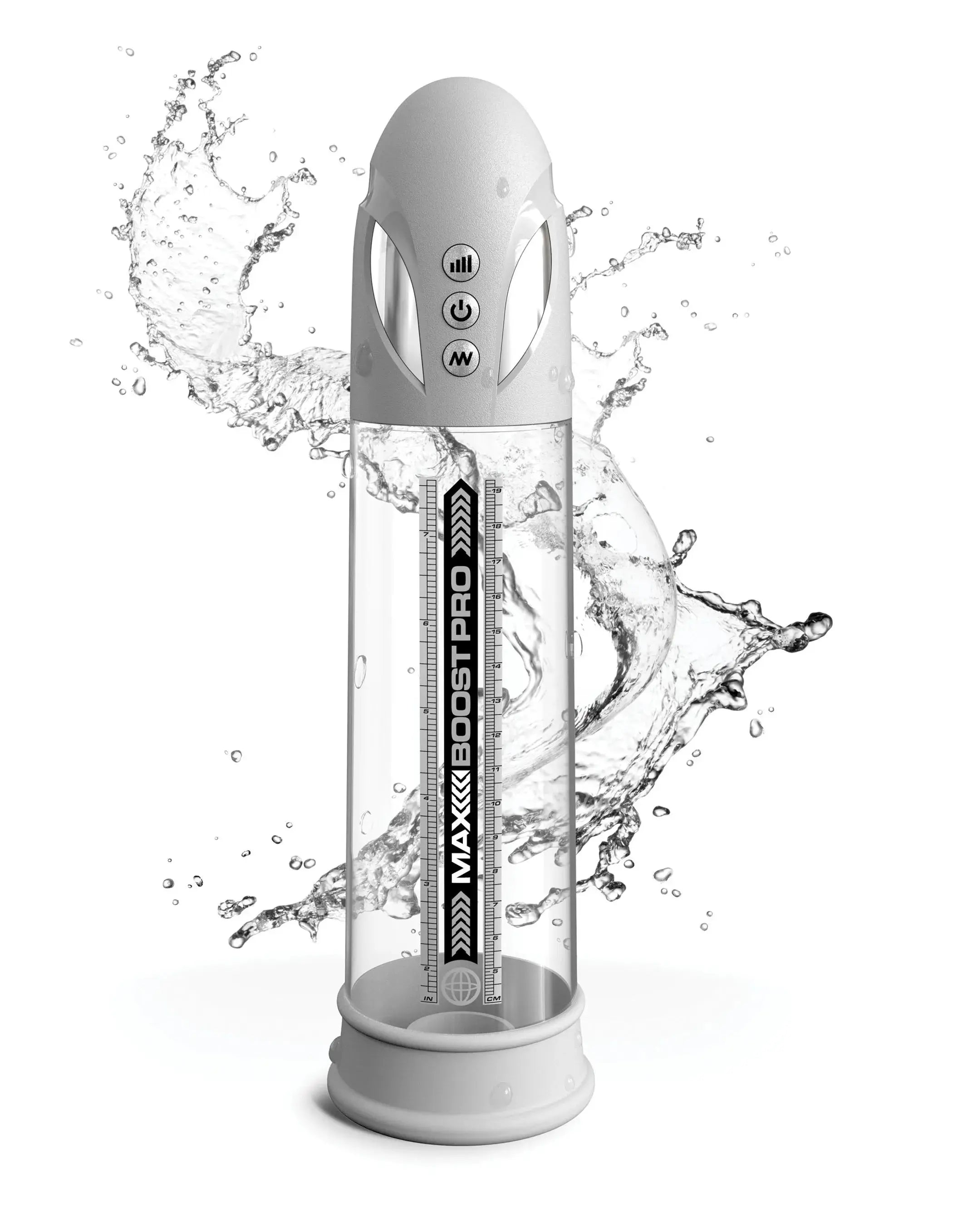 Max Boost Pro Flow White/Clear Pipedream Products