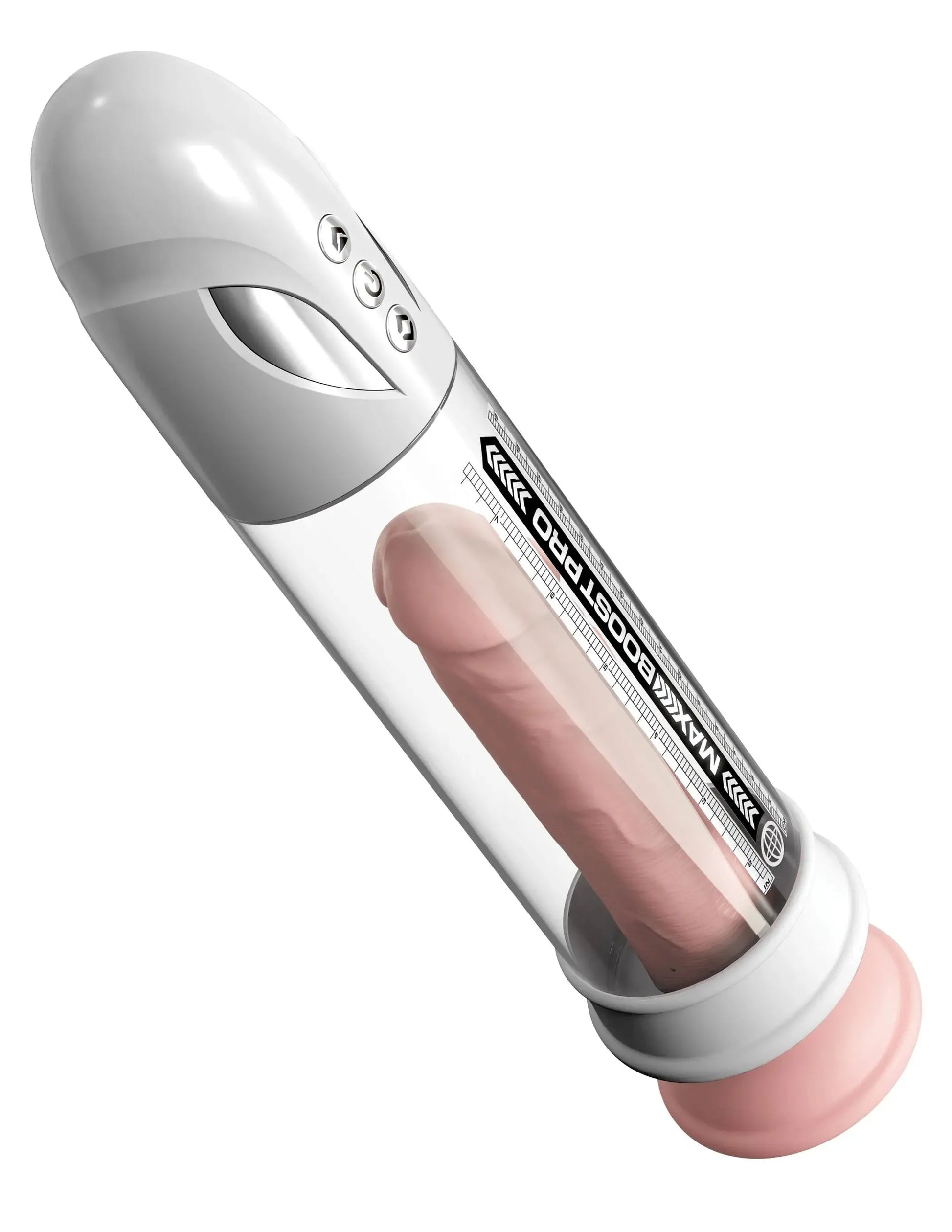 Max Boost Pro Flow White/Clear Pipedream Products