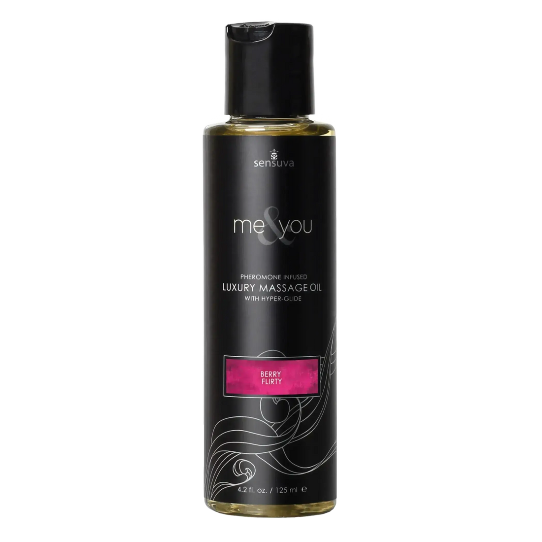 ME & YOU MASSAGE OIL BERRY FLIRT 4.2 OZ Sensuva