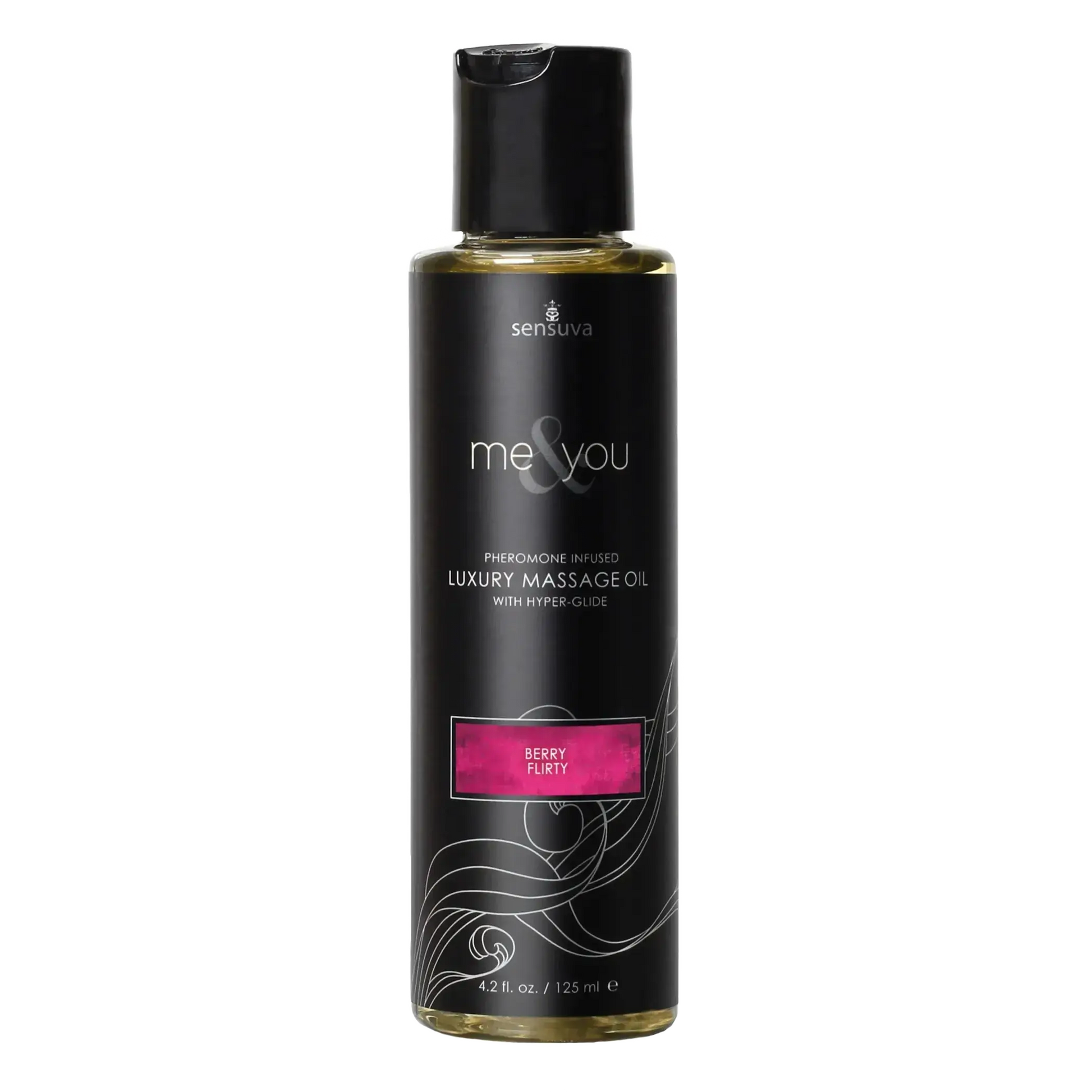 ME & YOU MASSAGE OIL BERRY FLIRT 4.2 OZ Sensuva