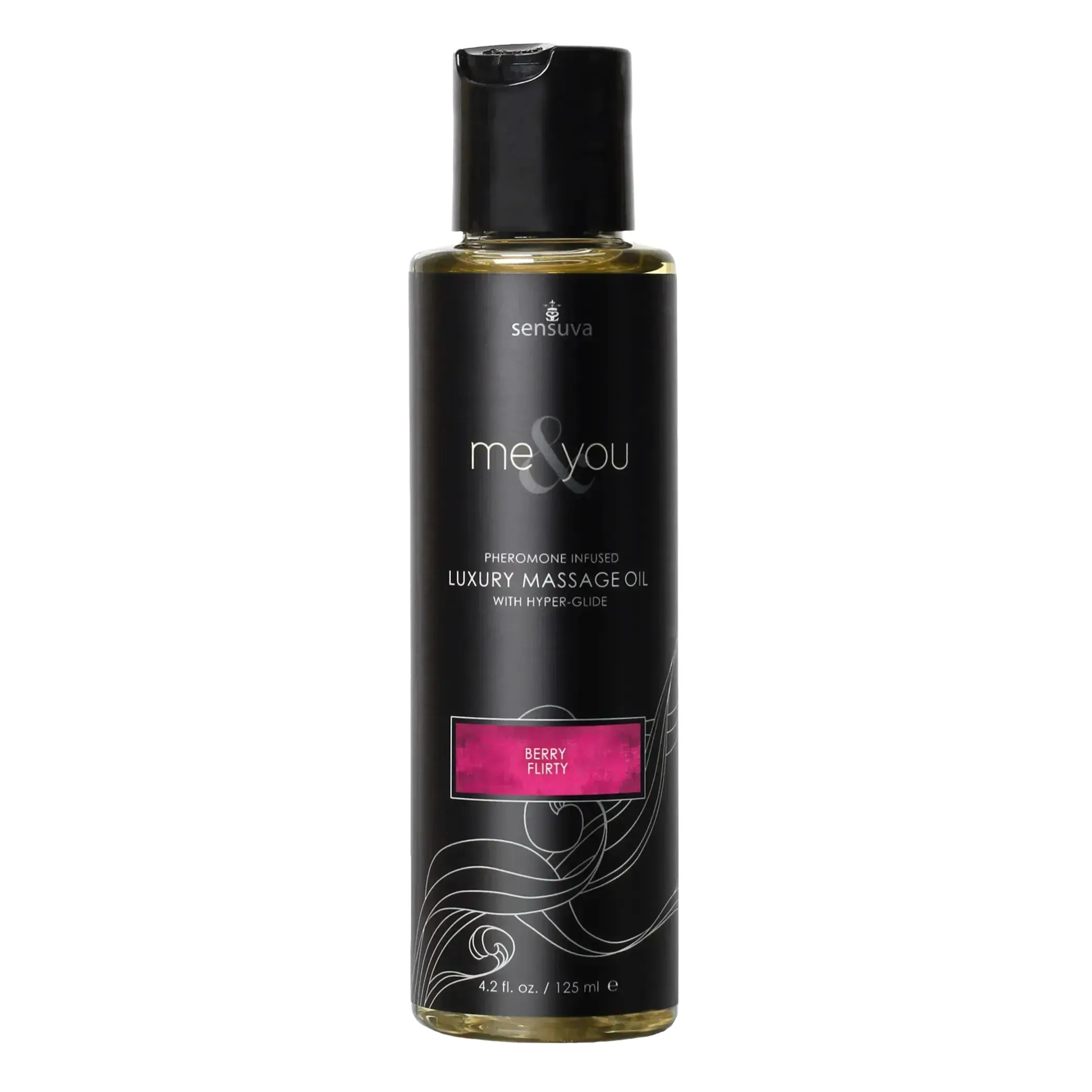 ME & YOU MASSAGE OIL BERRY FLIRT 4.2 OZ Sensuva