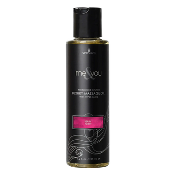 ME & YOU MASSAGE OIL BERRY FLIRT 4.2 OZ Sensuva