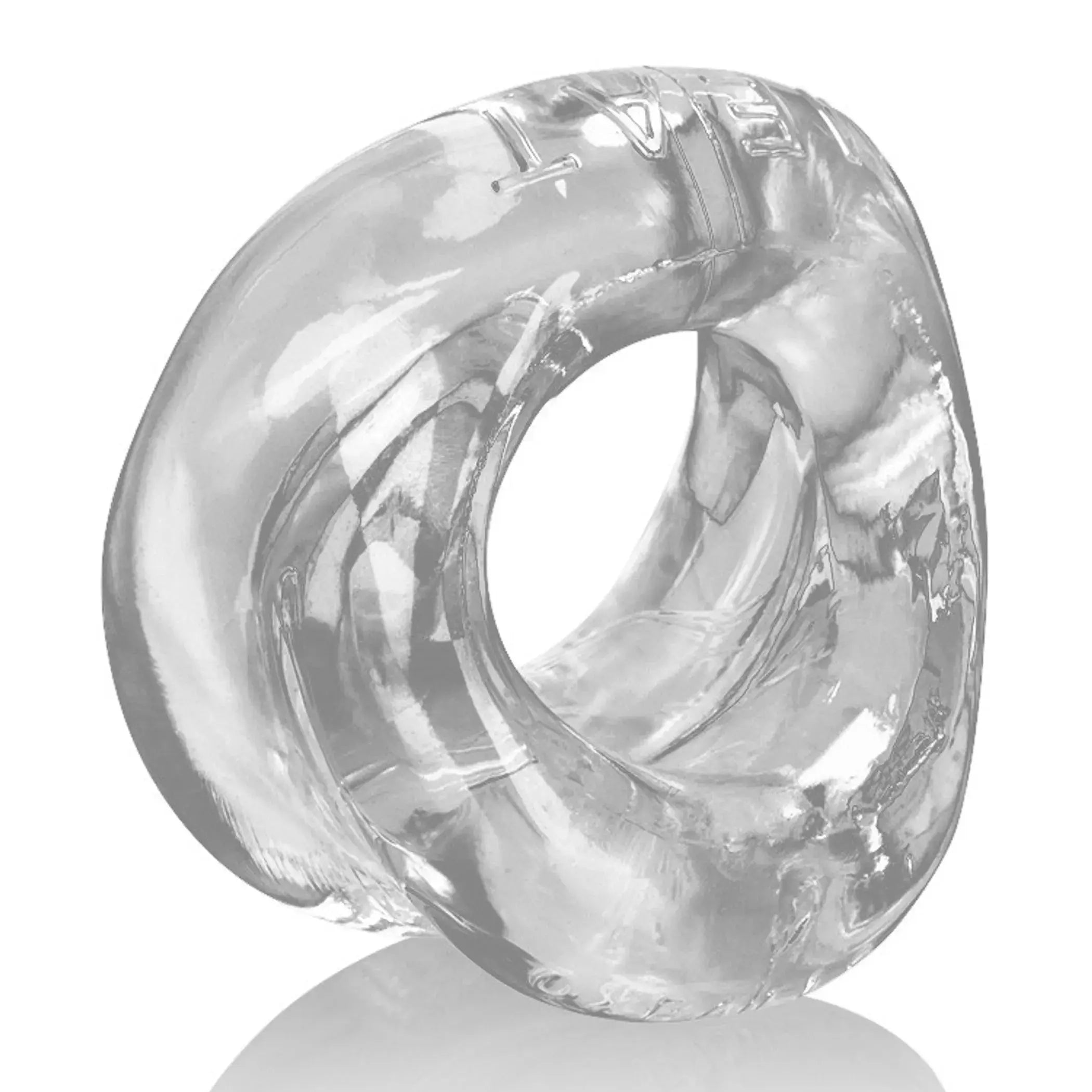 Meat Bulge Enhancing Cockring Clear Oxballs