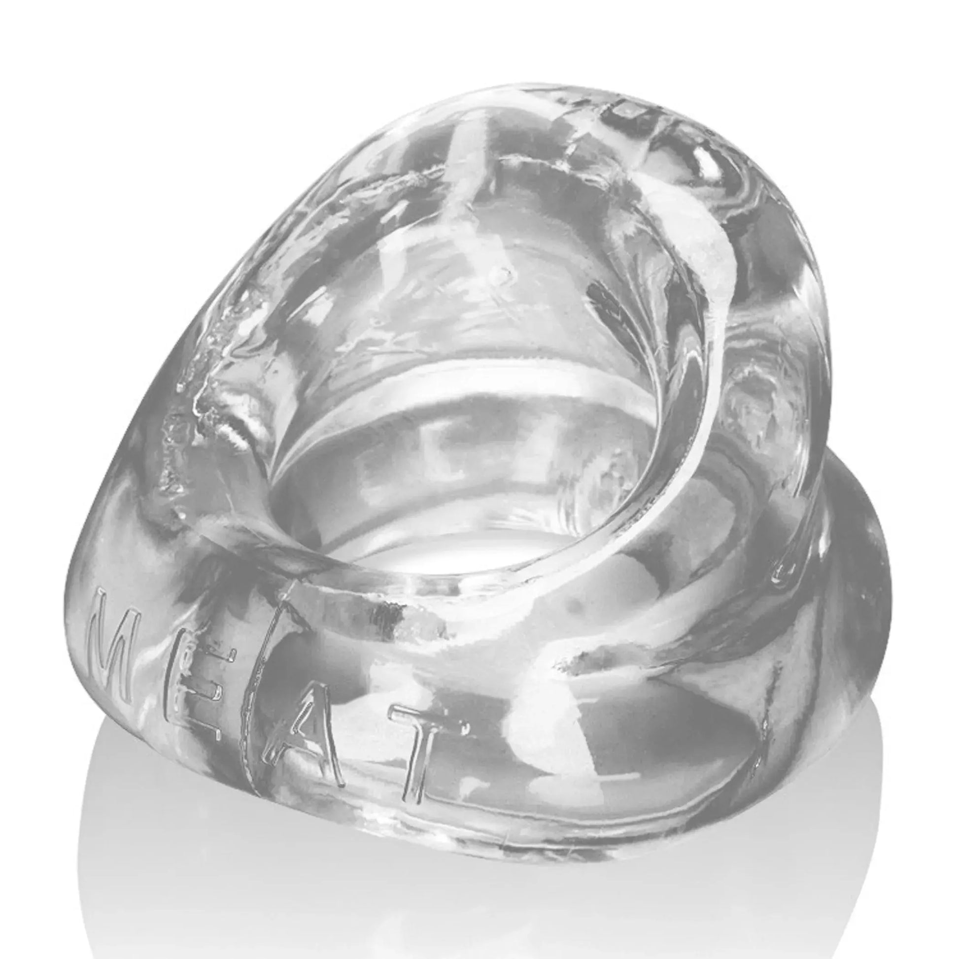 Meat Bulge Enhancing Cockring Clear Oxballs