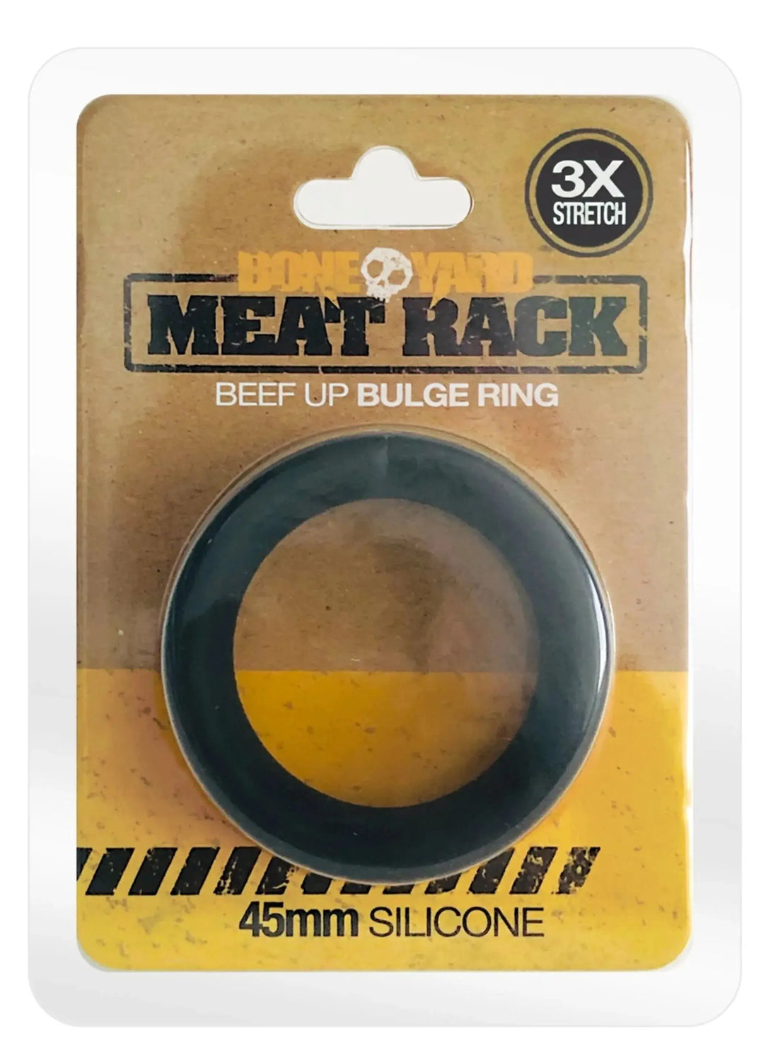 Meat Rack Cock Ring Black Rascal Toys