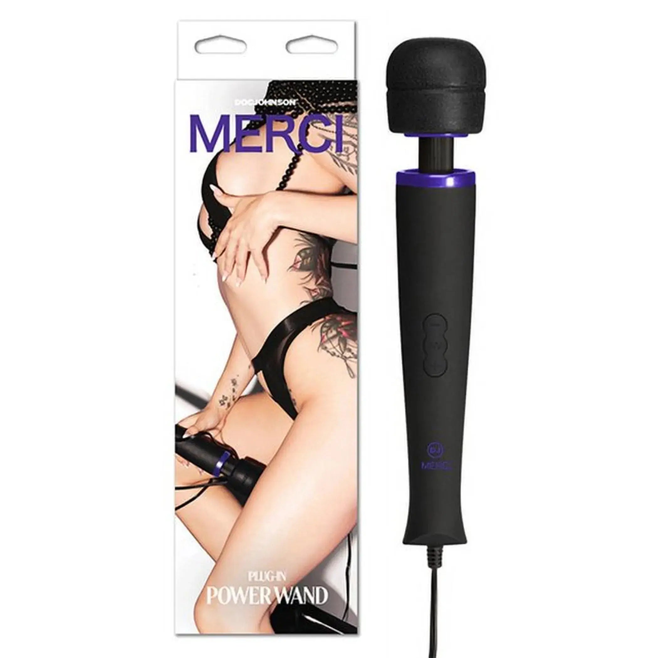 Merci Power Wand Black Doc Johnson Novelties