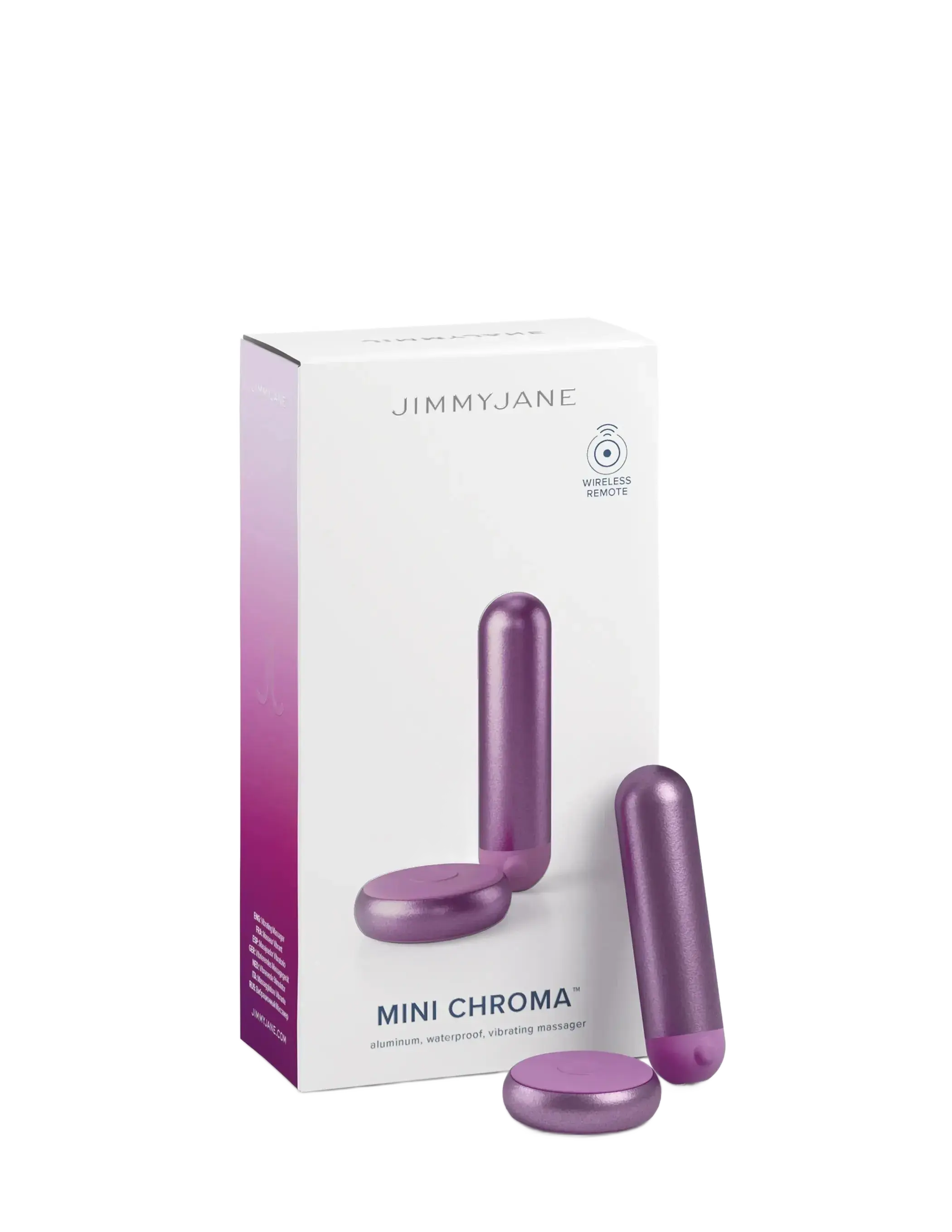JIMMYJANE MINI CHROMA WIRELESS REMOTE PURPLE Pipedream Products