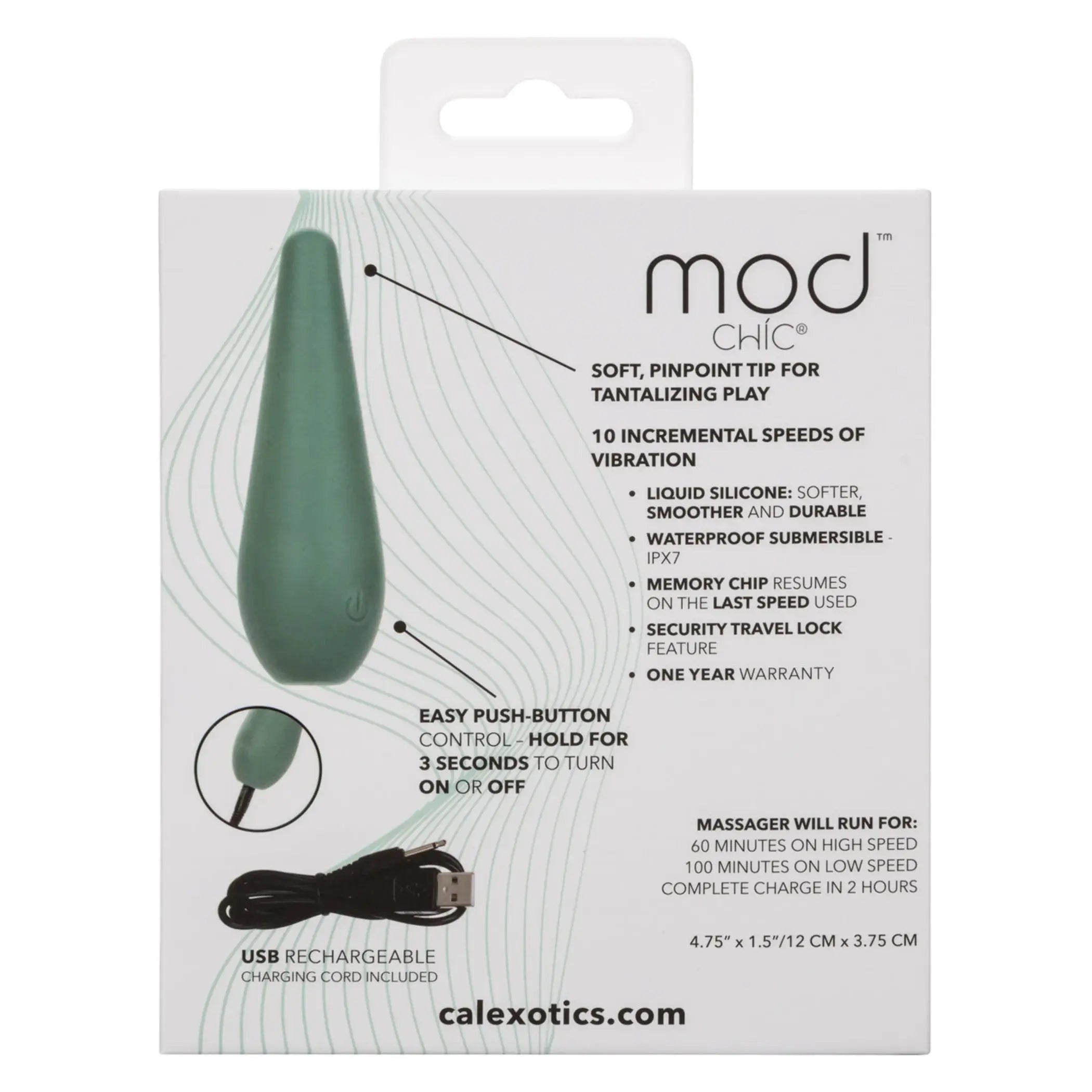 Mod Chic Clitoral Massager California Exotic Novelties