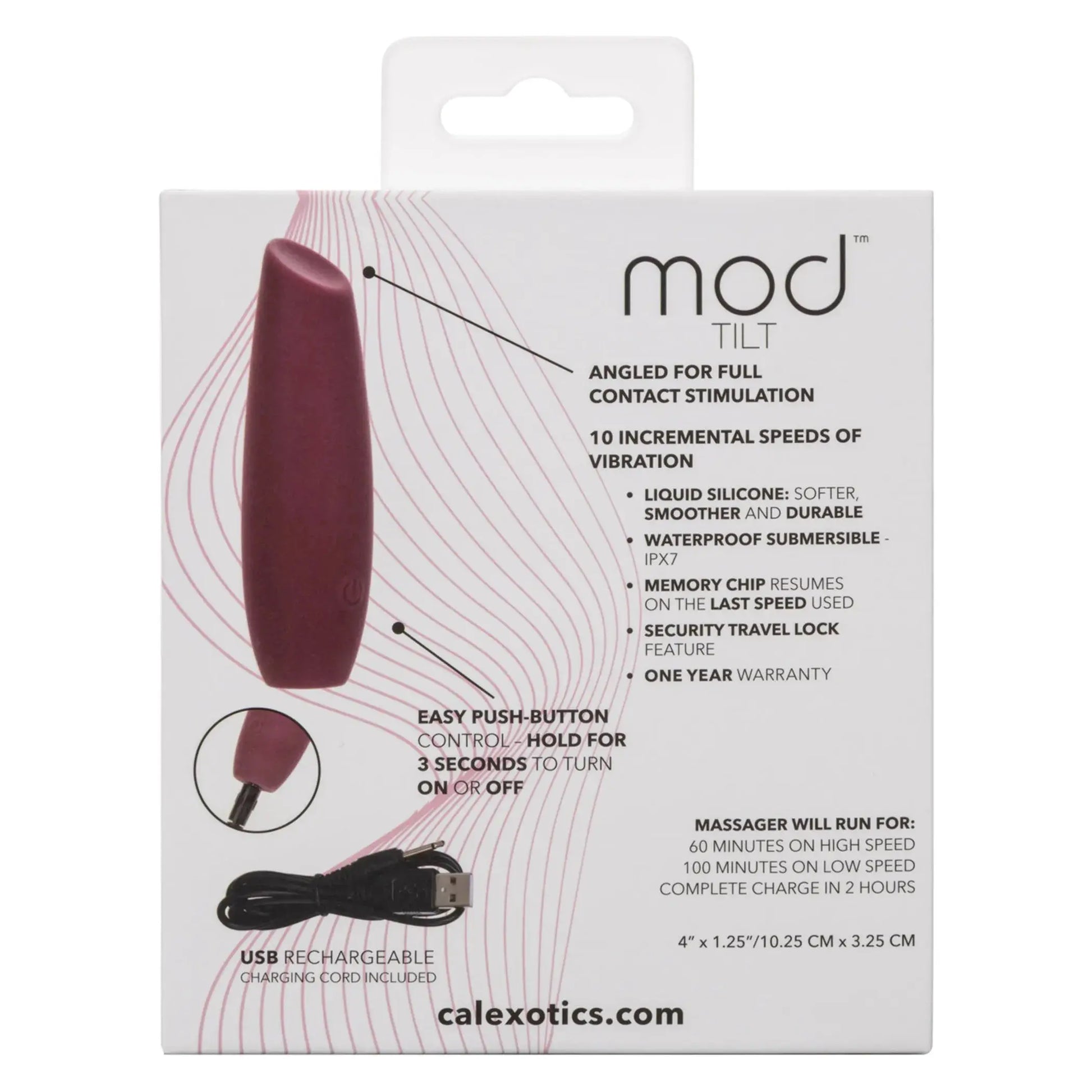 Mod Tilt Vibrator California Exotic Novelties