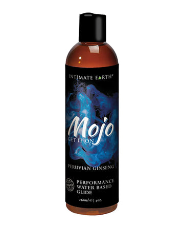 Mojo Peruvian Ginseng Water-Based Glide 4oz Intimate Earth