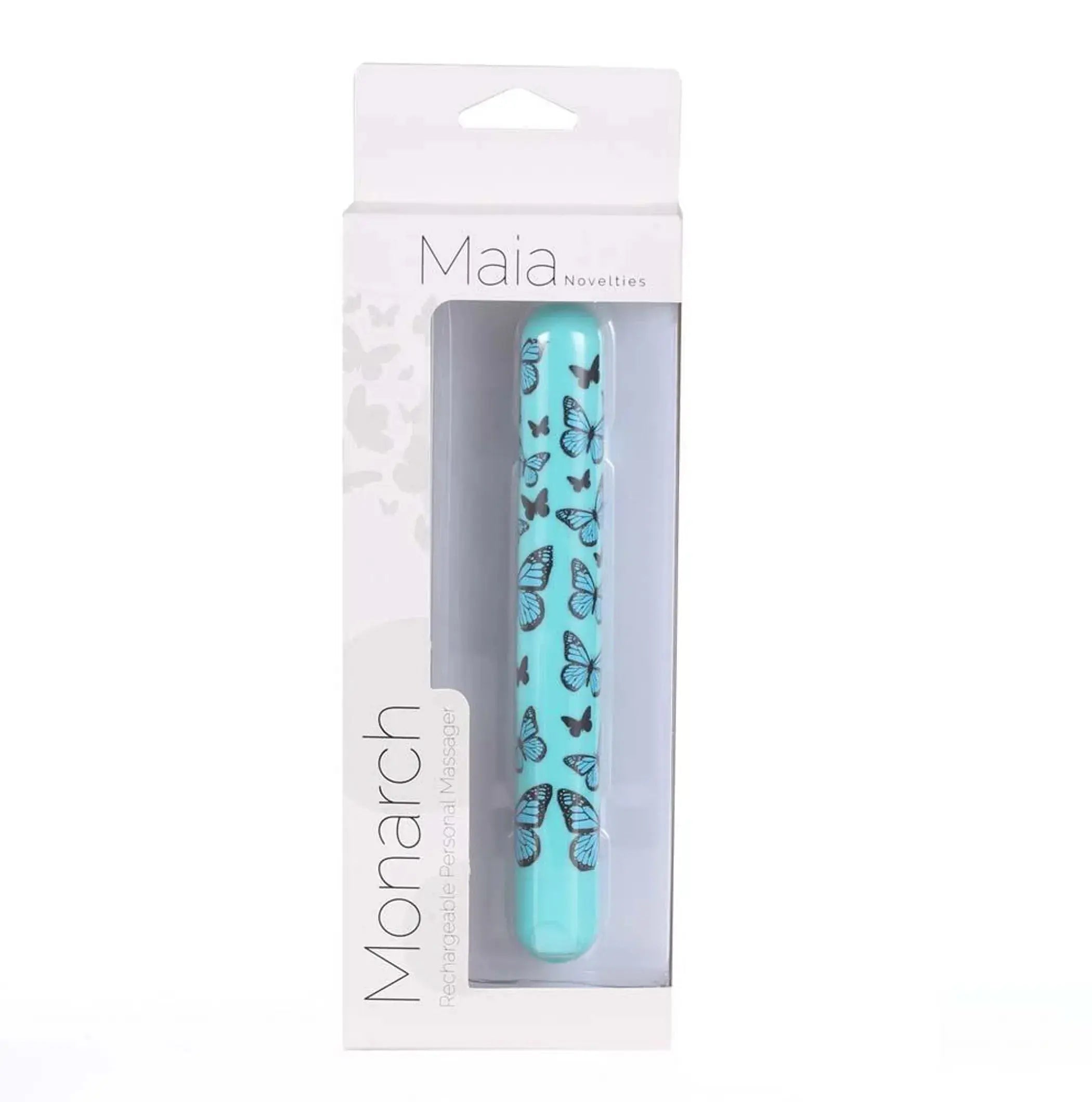 Monarch Butterfly Pattern Long Rechargeable Bullet Maia Toys