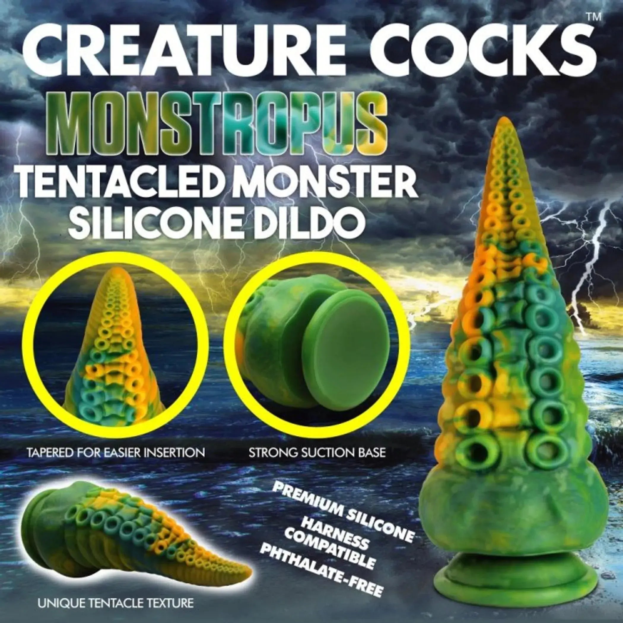Monstropus Tentacled Monster Dildo XR Brands