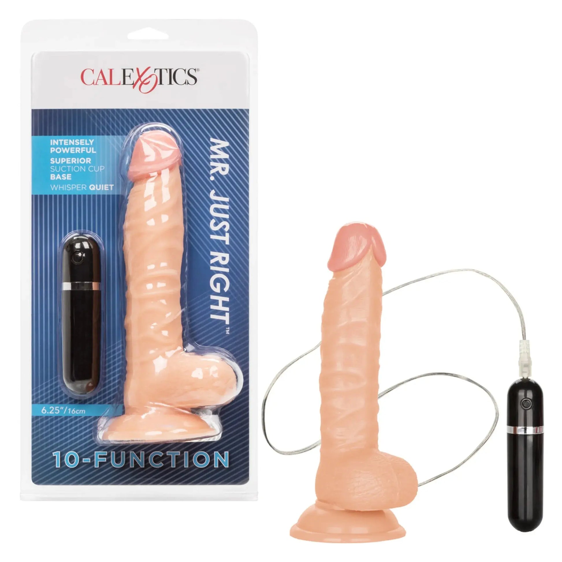 Mr Just Right Elite Eight Ivory California Exotic Novelties